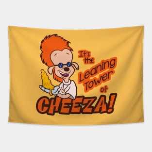 Leaning Tower of Cheeza Tapestry