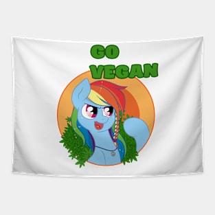 Rainbow Dash vegan Tapestry