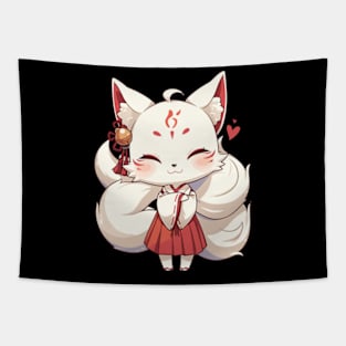 Japanese Kitsune Tapestry