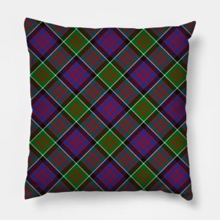 Clan MacDonald of Clanranald Tartan Rotated Pillow