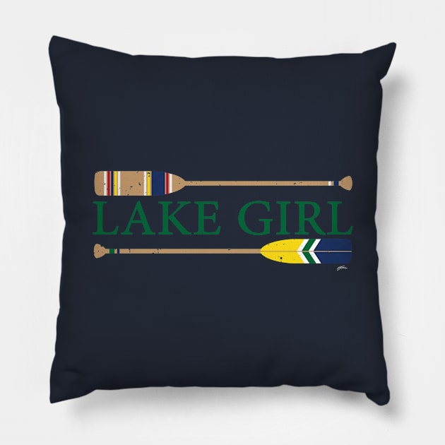 Lake Girl Pillow by CKline