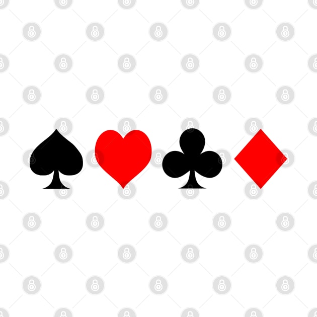 Poker Playing Cards by onsyourtee
