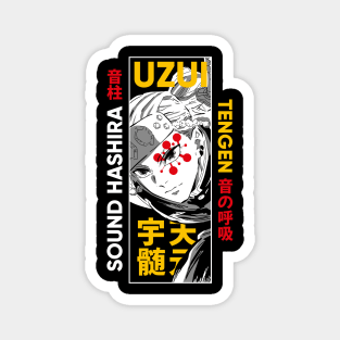 Uzui Sound Hashira - Kimetsu no Yaiba Magnet