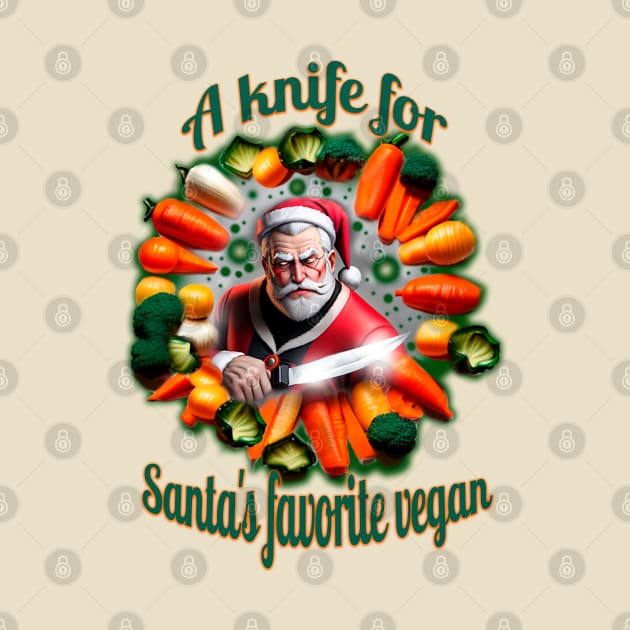 Santa is favorite vegan by Quasars Moon