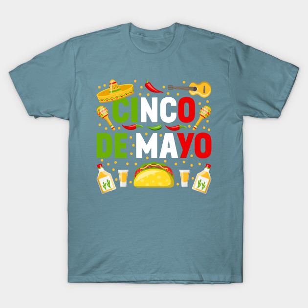 Discover Cinco De Mayo Party - Cactus - T-Shirt