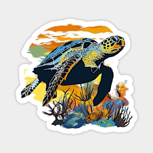 Sea turtles Magnet