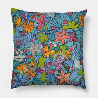 Starfish abstract Pillow