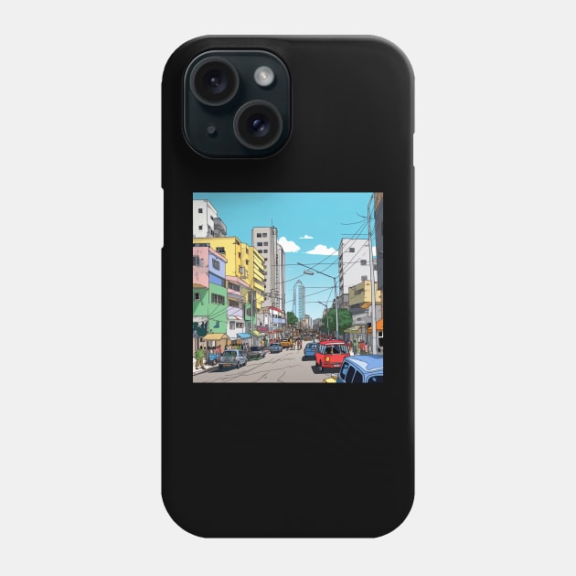 Dar Es Salaam Phone Case by ComicsFactory