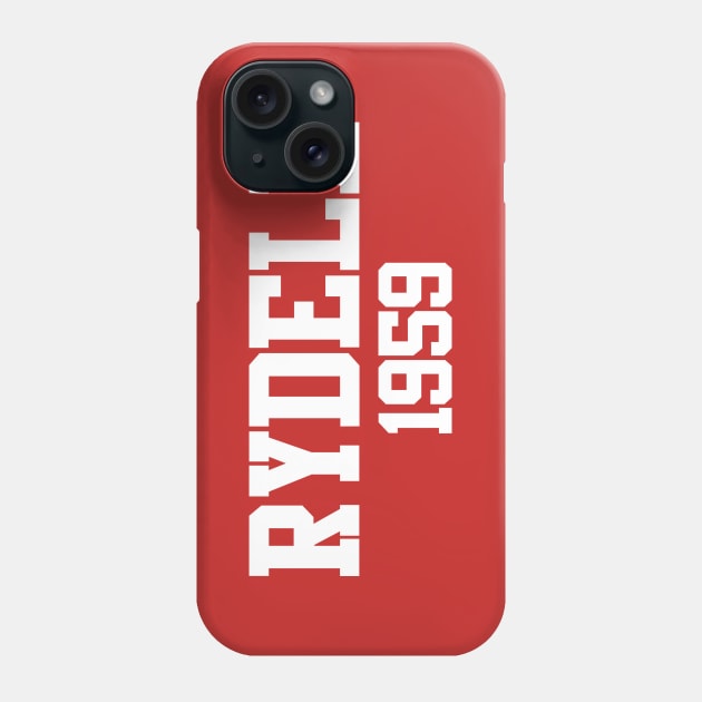 Rydell 1959 (Red) Phone Case by GloopTrekker