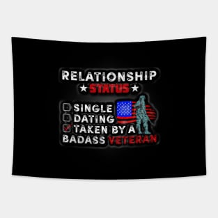 Black Panther Art - USA Army Tagline 1 Tapestry