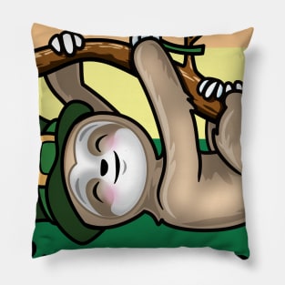 St paddy cute sloth Pillow