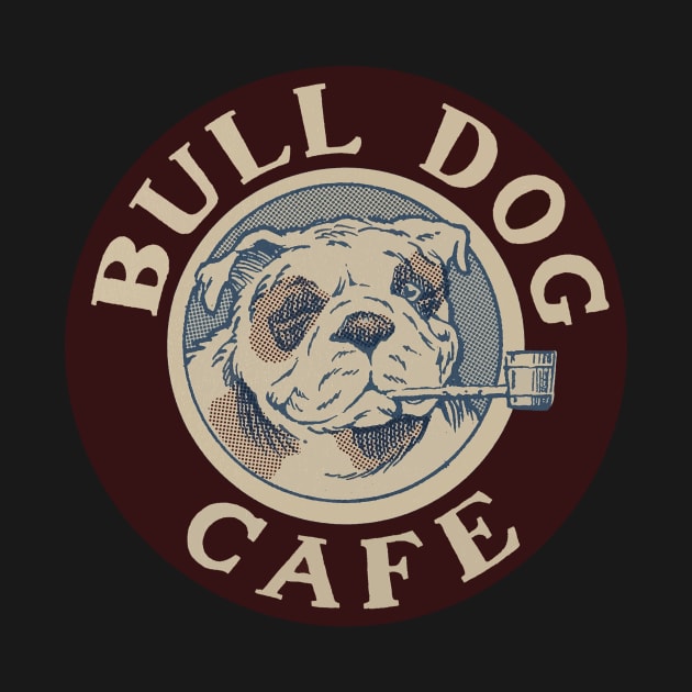 Bulldog Cafe Logo by LordNeckbeard