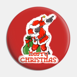 Dabbing Santa Pin