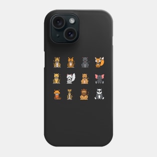 Cute animal zen mode Phone Case