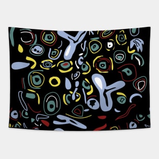 Chala shorts pattern Tapestry