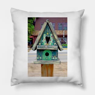 Glen Haven Bird Houses Study 1 Pillow