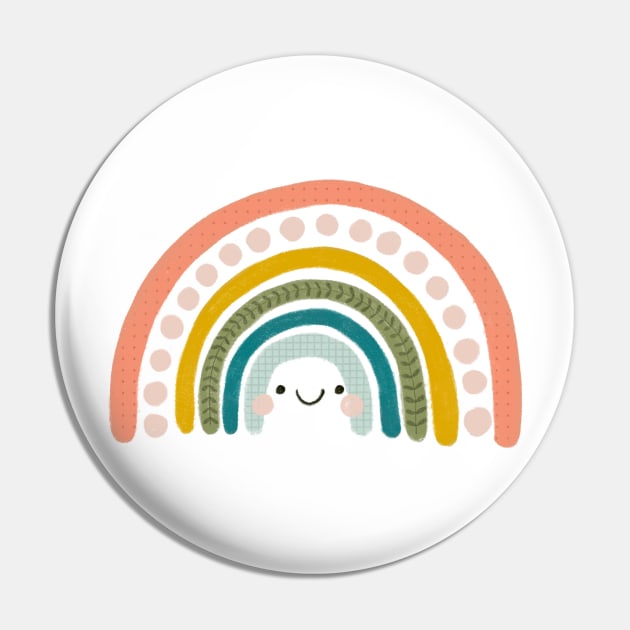 Rainbow Pin by LeFacciotte