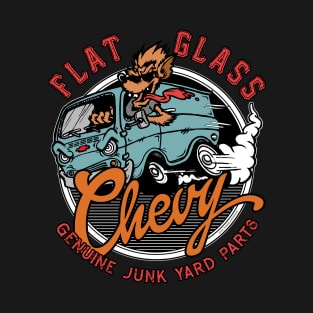 Flat Glass Chevy Classic Van T-Shirt