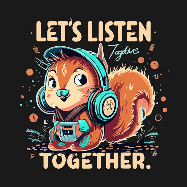 Musical squirrel by NegVibe