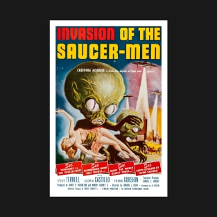 Invasion of The Saucer Men T-Shirt