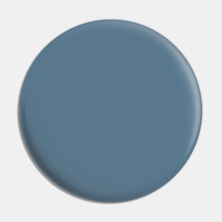 Stone Blue Plain Solid Color Pin