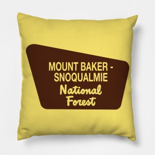 Mount Baker - Snoqualmie National Forest Pillow