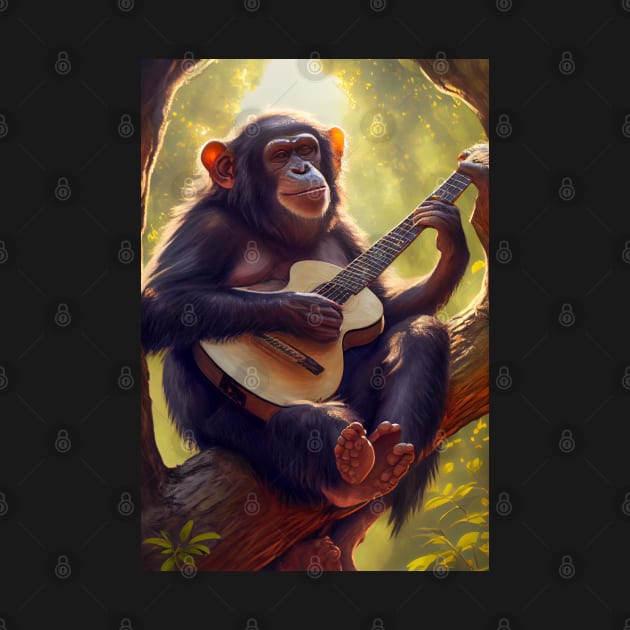 Musical Monkey by MarkColeImaging