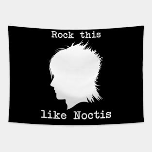 Rock This Like Noctis (white) Tapestry