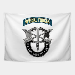 BY OPPRESSO LIBER Tapestry