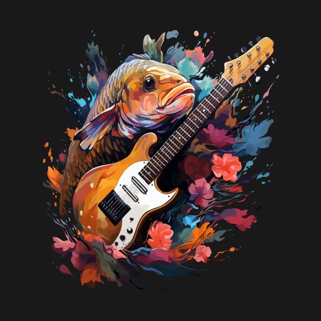 Arowana Playing Guitar by JH Mart