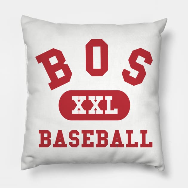 BOS Baseball Pillow by sportlocalshirts