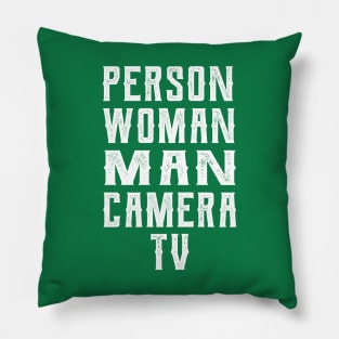 Person Woman Man Camera Tv donald trump Pillow