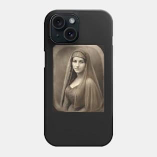 Mysterious Vintage Lady 1 Phone Case