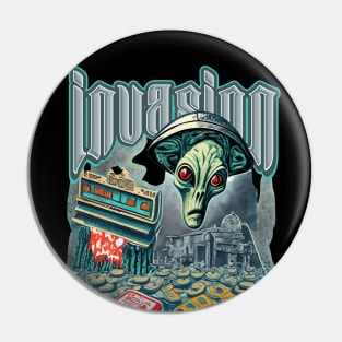 Alien Invasion Pin