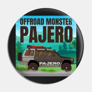 Off road Pajero Pin