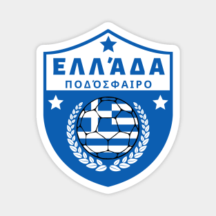 Greece Football Magnet