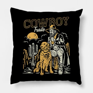 Cowboy Trails Pillow