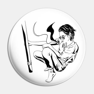 Graphic - Woman 3 Pin