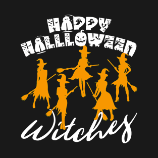 Happy Halloween Witches T-Shirt