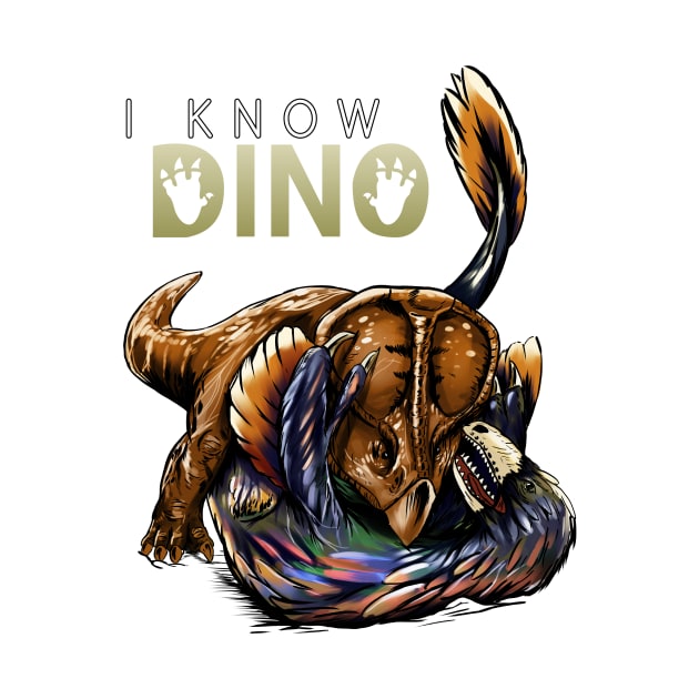 Fighting Dinosaurs by I Know Dino