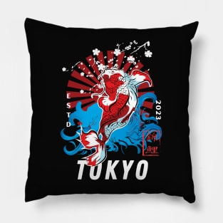 The Great tokyo japan Pillow