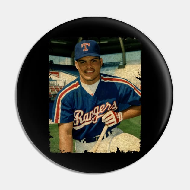 Pudge Rodriguez in Texas Rangers Pin by PESTA PORA