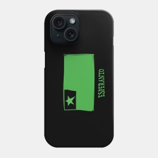 Esperanto flag Phone Case