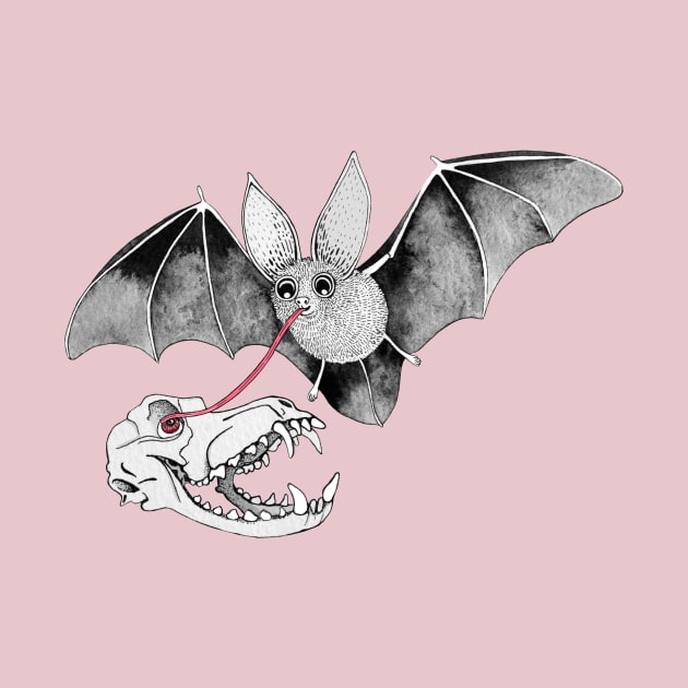 Skull Bat by ruta13art