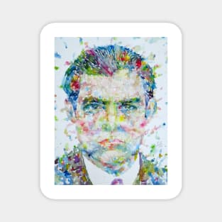 ERNEST HEMINGWAY  - watercolor portrait .7 Magnet