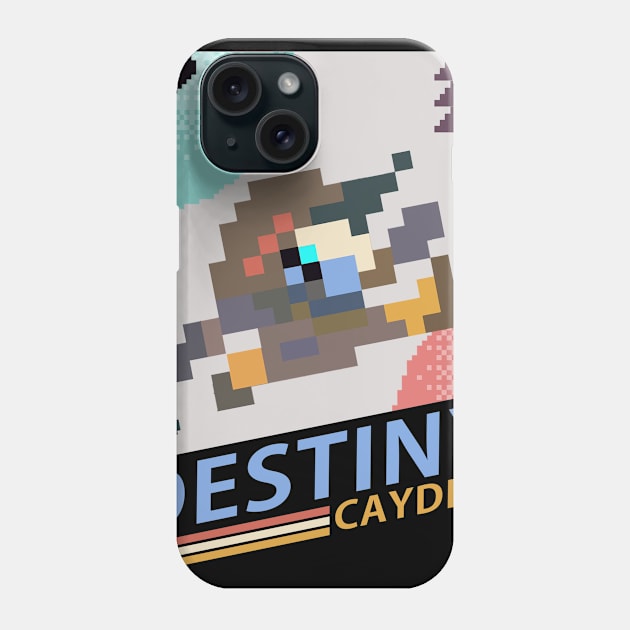 8-bit cayde 6 Phone Case by 10thstreet