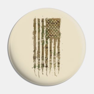 National Flag Series - US Military Pin