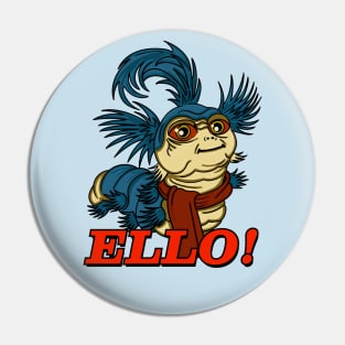 Ello Worm Pin