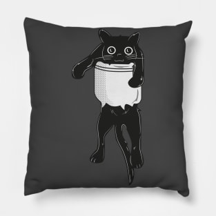 cute kawaii cat Pillow