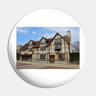 William Shakespears Birthplace Pin